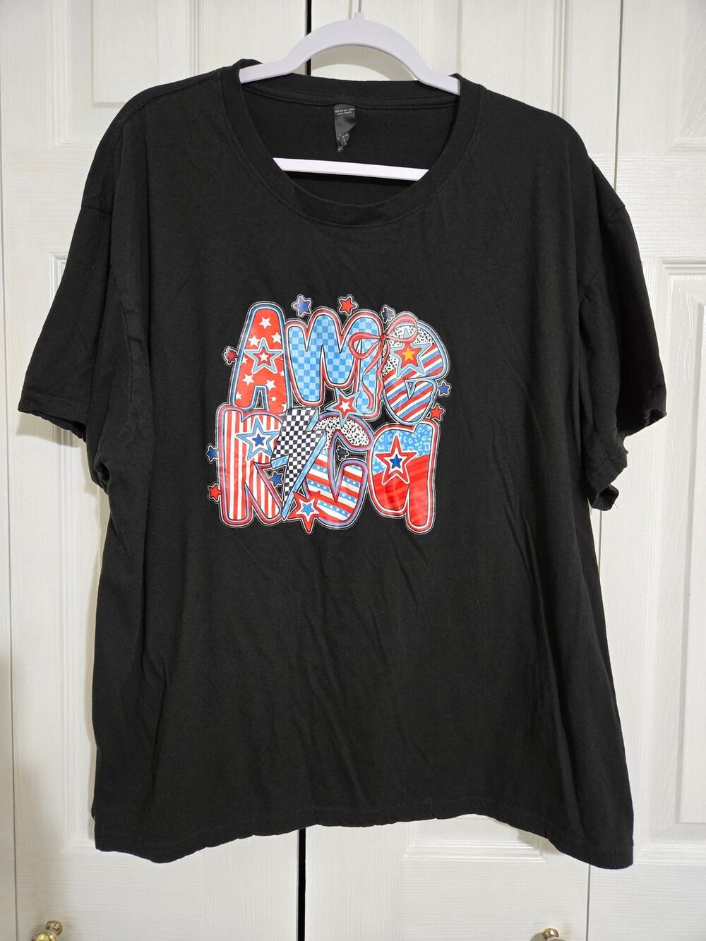 Unknown brand 2xl unisex black America tshirt